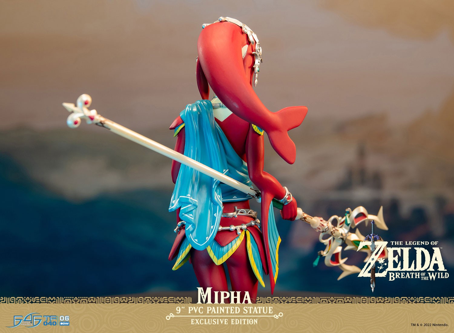 The Legend of Zelda: Breath of the Wild Mipha 9-Inch Statue Collector Edition