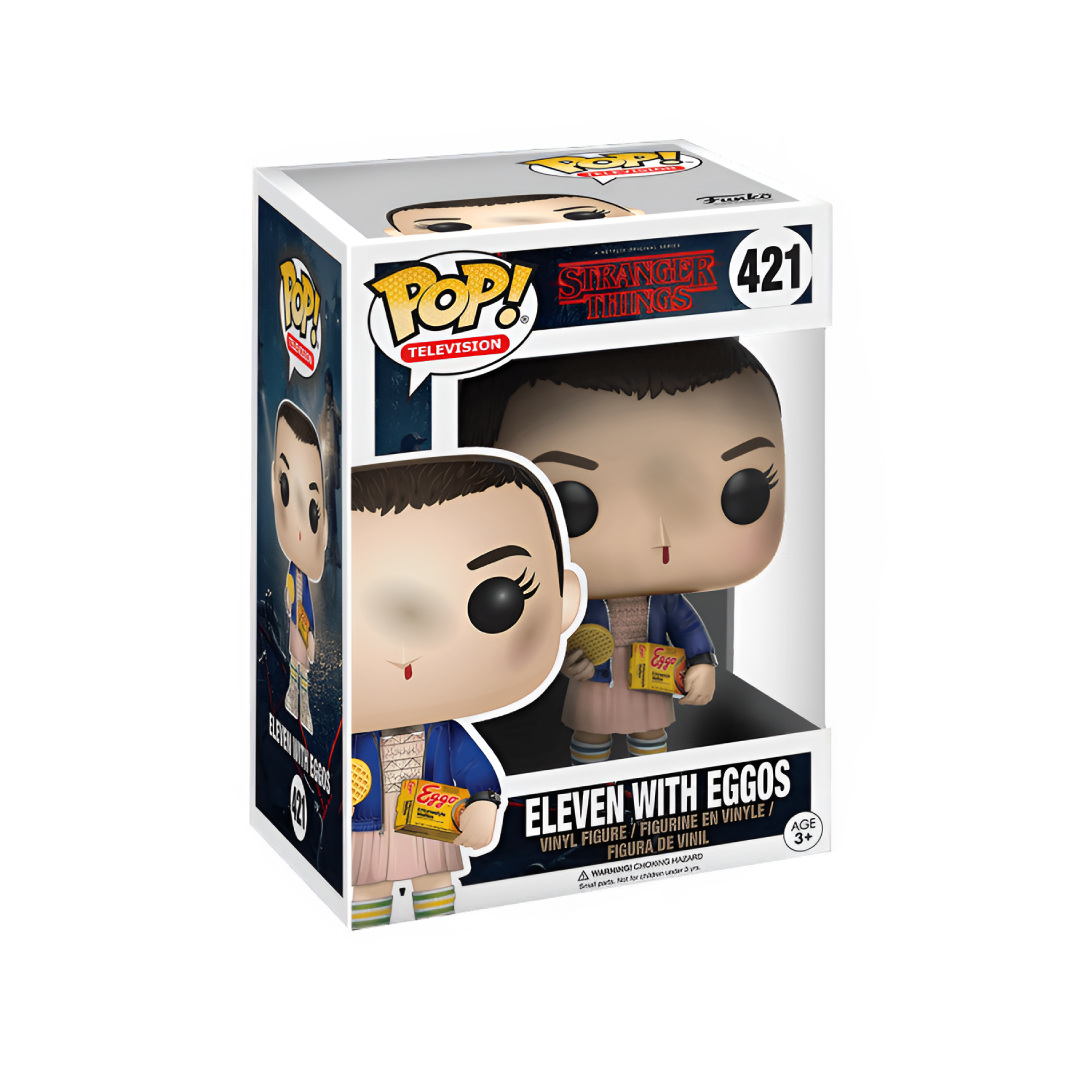 Funko Pop! Stranger Things Eleven with Eggos Vinyl Figure #421