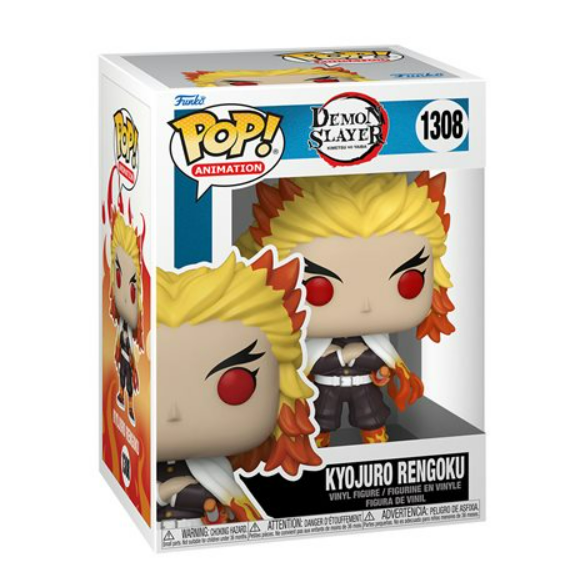 Funko Pop! Demon Slayer: Kimetsu no Yaiba - Kyojuro Rengoku #1308