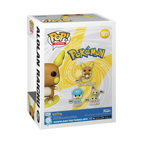 Funko Pop! Pokemon Alolan Raichu