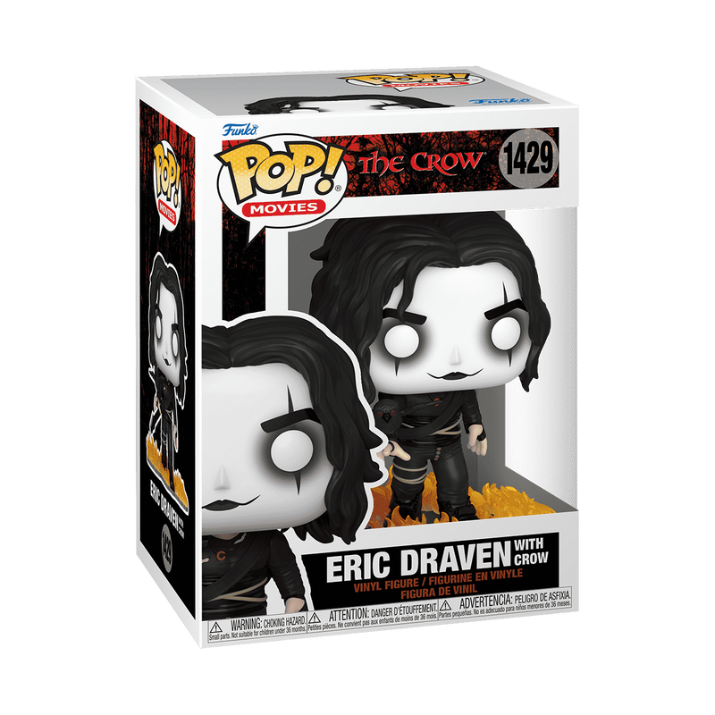 Funko Pop! The Crow - Eric Draven with Crow #1429