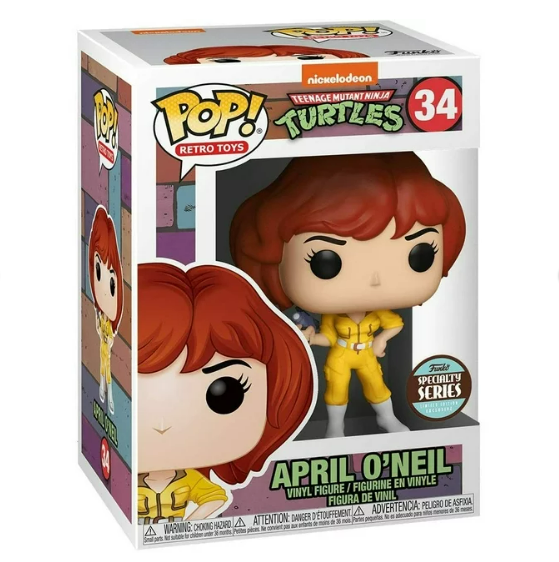 Funko Pop! TMNT Ninja Turtles - April O'Neil Pop Specialty Series #34