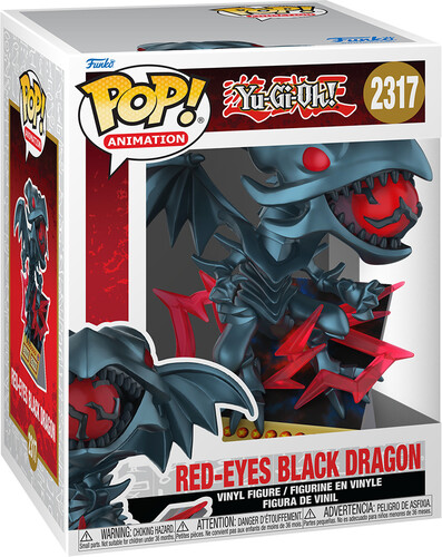  Funko POP! Premium: Yu-Gi-Oh! - Red-Eyes Black Dragon Dragon (Card)