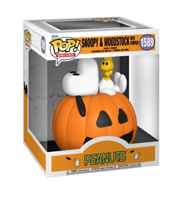 Snoopy And Woodstock With Pumpkin 1589 Halloween