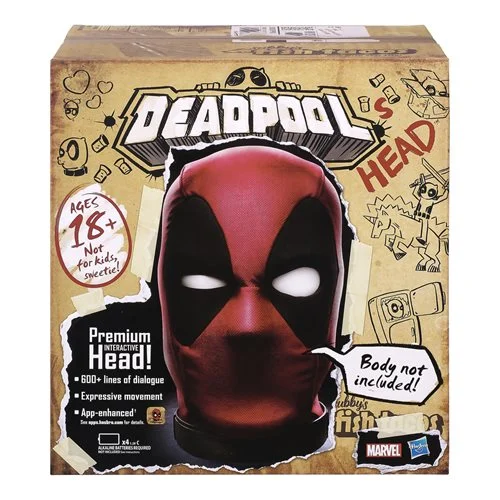 Marvel Legends Cabeza Interactiva de Deadpool