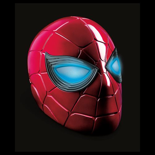 Marvel Legends Series Spider-Man: No Way Home Iron Spider Casco Electronico