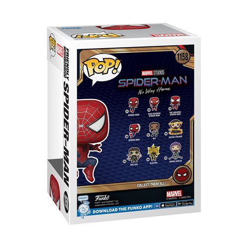 Funko Pop! Spider-Man: No Way Home Friendly Neighborhood Spider-Man Leaping Figure #1158