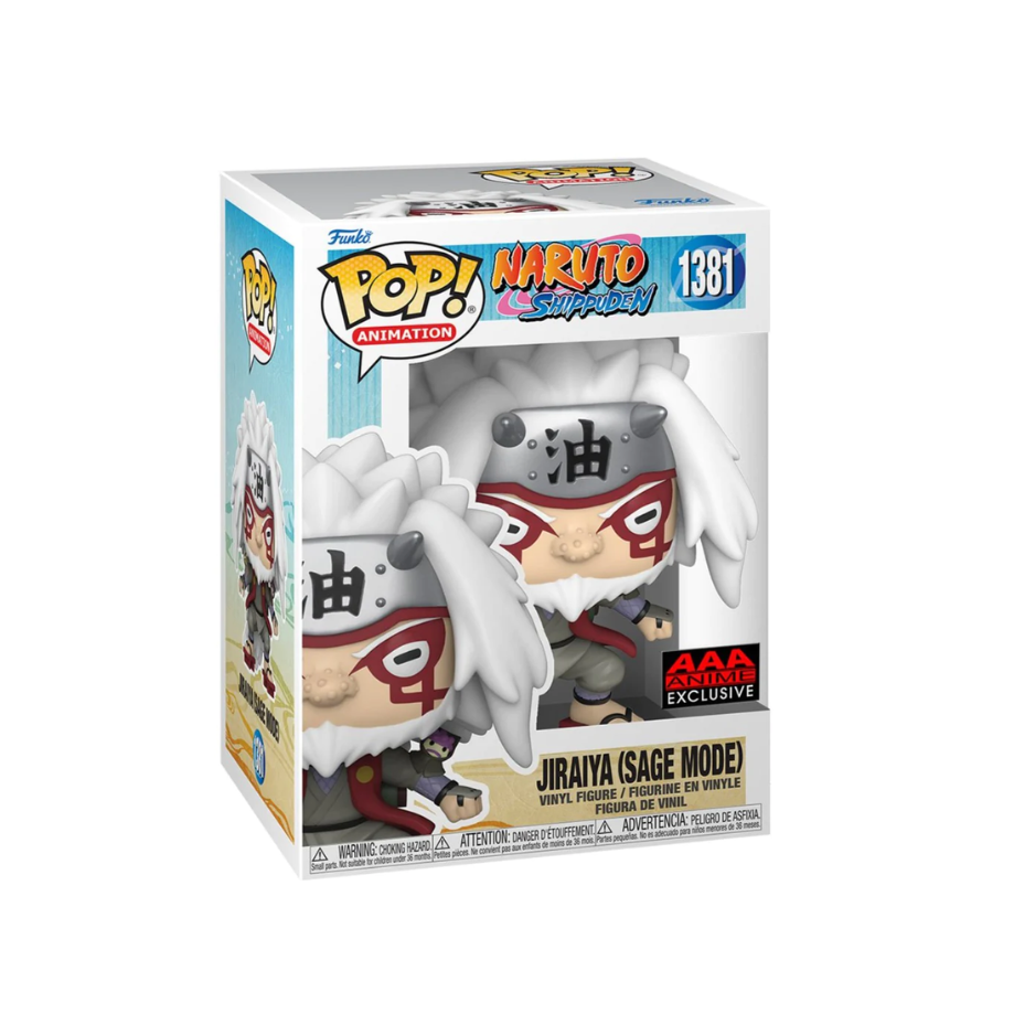 Funko Pop! Naruto Shippuden - Jiraiya Sage Mode - AAA Anime Exclusive #1381