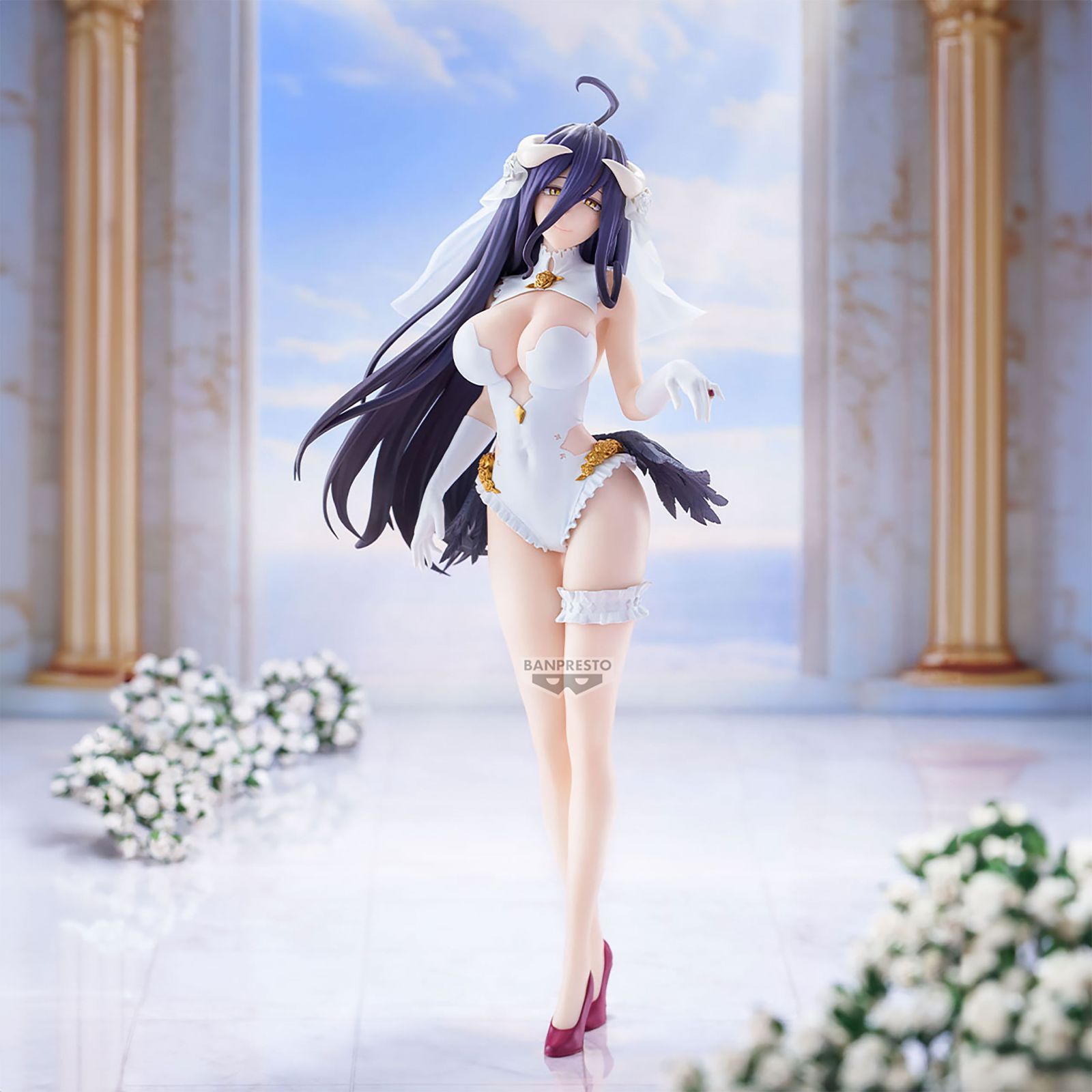 Overlord - Albedo Glitter & Glamours Figure Wedding Version