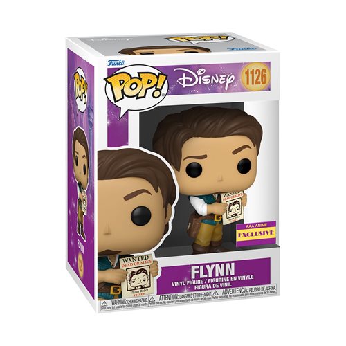 Funko Pop! Disney Tangled - Flynn Rider - AAA Anime Exclusive #1126