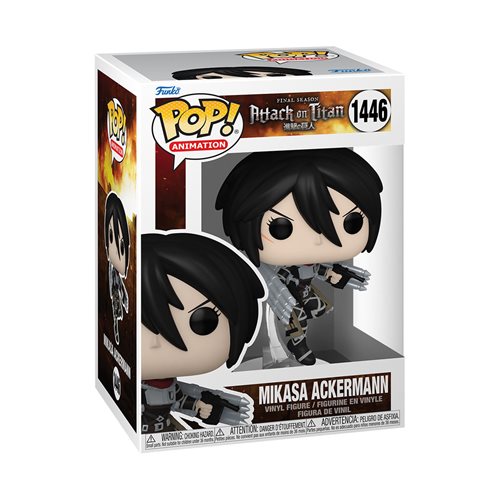 Funko Pop! Attack on Titan Mikasa Ackerman Vinyl Figure #1446