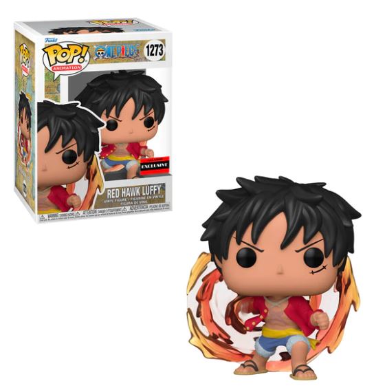 Funko Pop! Animation: One Piece - Red Hawk Luffy #1273 AAA Anime Exclusive