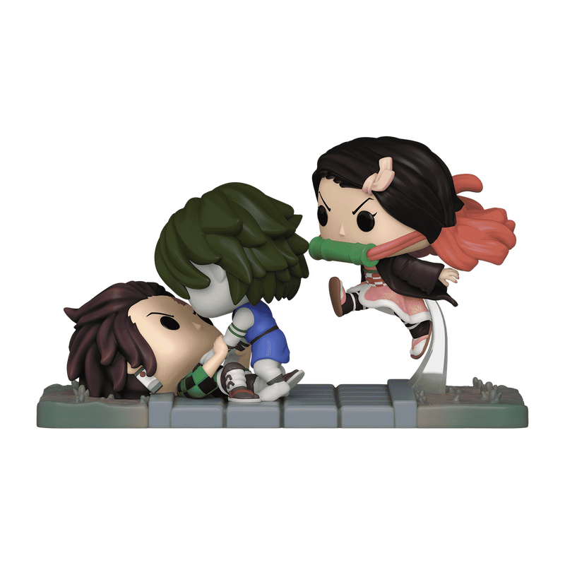 Funko Pop! Demon Slayer - Tanjiro & Nezuko Vs Temple Demon #1419